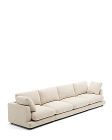 Gala 6-местный диван бежевого цвета 390 см