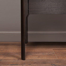 Витрина RONDA темный орех V36W1