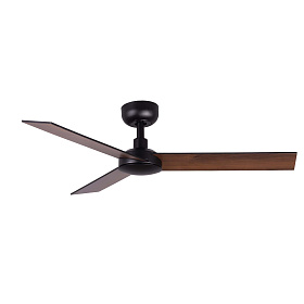 Потолочный вентилятор RUDDER S Ш1060mm черный 3 PALAS черный орех