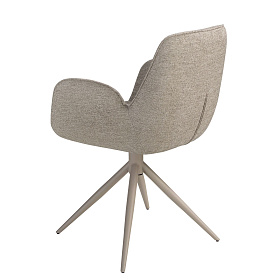 Поворотный стул 4200 в бежевой обивке