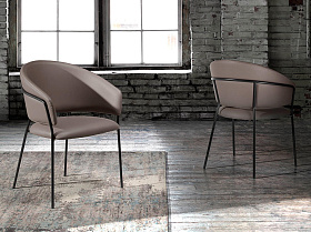 Стул F3236 /4088 из экокожи цвет Aqua C18