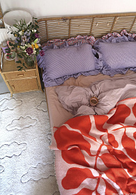 Стираемый ковер RugCycled Облака 140*200