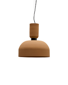 Подвесной светильник Nibla из металла с терракотовым эффектом Ø40см