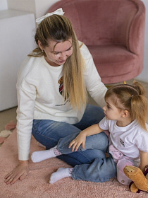 Хлопковый ковер Lillaland COLORFUL PINK 120*180