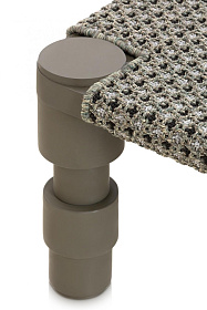 Индийская кровать GL Gofre зеленая двойная