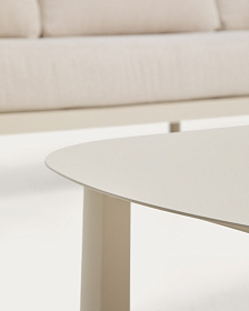 Комплект садовой мебели Aleria из бежевого алюминия и веревки