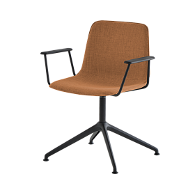 Стул Varya XL с алюминиевым поворотным основанием с 4 спицами (с мягкой обивкой)