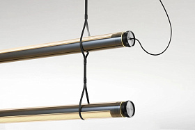 Подвесной светильник Fris Pro 155 черный DALI-2 + Hook 47 x2