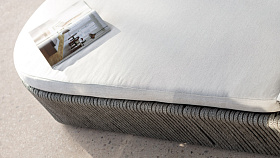 Шезлонг Boston LIGHT GREY