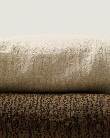 Чехол на подушку Melien из жаккарда зеленый  50 x 50 см