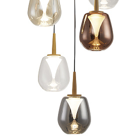 Люстра подвесная ANDROMEDA 8932+5PL (8942-8945)