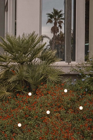 CUCA 500 Уличный маяк на штыке черный LED 3W 2700K