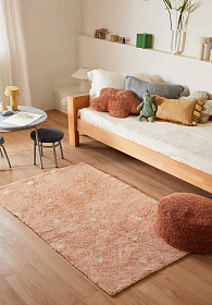 Ковер Горошек розовый 100*150