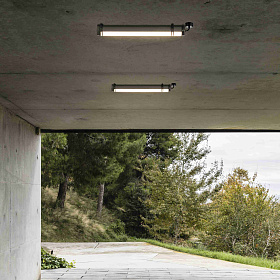 Уличный настенный светильник Scuba черный 20W 3000K