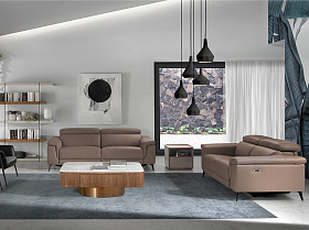 Диван 5319-3P-M9922 /6105 3-х местный с реклайнером