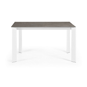 Стол Atta 140 (200) x90 белый керамика