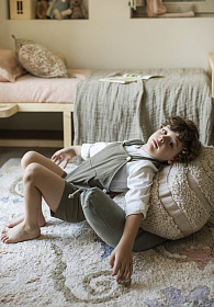 Подушка-пуф Мистер Улитка 35*95*45