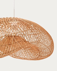 Isora Абажур подвесного светильника из ротанга 81 x 56 см