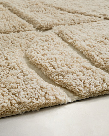 Nak Ковер шерстяной цвета экрю 160 x 230 см