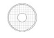 Стеклянный диск с черной окантовкой 1225 Ø 30 cm