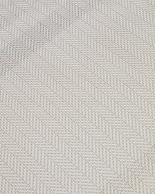 Шезлонг Lesina из алюминия и ткани цвета экрю