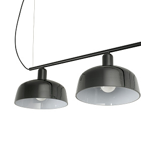 Tatawin M Черный линейный подвесной светильник