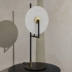 Настольная лампа Erto с алебастровым диском 1096/25