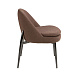 Стул 4236 из темно-коричневой ткани