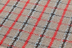 Садовый коврик GL Tartan синий большой