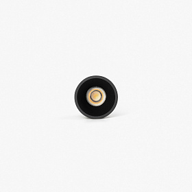 Tulipa Черный встраиваемый даунлайт 7W 15° 3000K CRI90 TRIAC