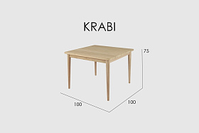 Обеденный стол Krabi квадратный