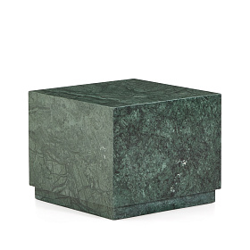 Приставной столик Sorein из черного мрамора 50 x 50 см