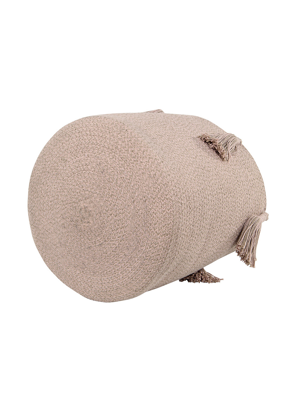 Корзина WOODY Винтажный нюдовый 30*30