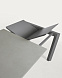 Стол Atta 120 (180) x80 антрацит, керамика