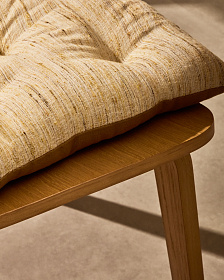 Подушка для стула Aren горчичного цвета 45 x 45 см