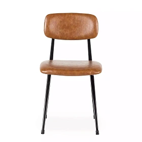 Sabina коричневый стул из экокожи