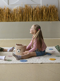 Хлопковый ковер Lillaland LOVELY DOTS 120*180