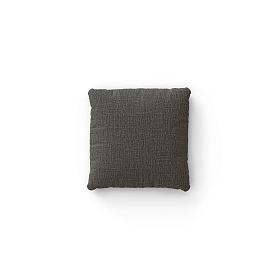 Подушка декоративная Sorells серого цвета 45 x 45 см