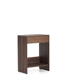 Буфет Norlen с ящиком и полкой из орехового шпона 60 x 81 см