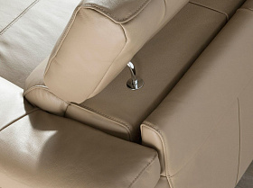 Угловой диван (R) 6043/5320-R-ESP кожаный с механизмом релаксации