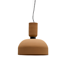 Подвесной светильник Nibla из металла с терракотовым эффектом Ø40см