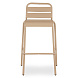 Уличный барный стул Lianis цвета капучино
