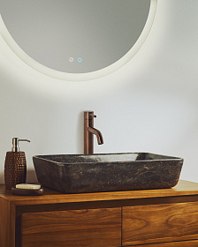 Раковина Darnen из серого мрамора 55 x 35 см