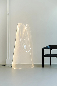 Торшер Gweilo Han GR серебряный