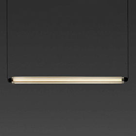 Подвесной светильник LUMINA 600 1L COL HORIZ черный LED 12W 2700K DALI