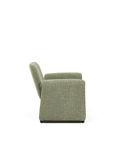 Кресло Melvia из зеленого шенилла