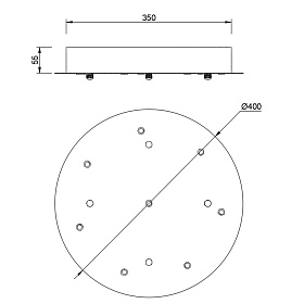 9369+9220 (8L) Подвесная люстра ARRECIFE