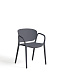 Уличный стул Ania темно-серый пластиковый
