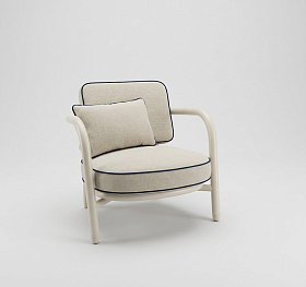 Кресло с алюминиевым каркасом Meridies C030 Calatrava 1020/Cico 1000/124 Ft Linen