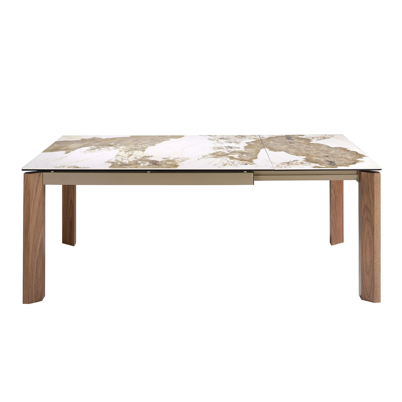 Раздвижной обеденный стол 1118/MC1863DT из мраморной керамики